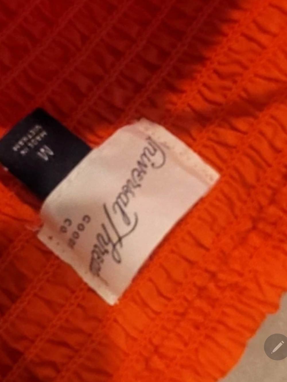 Universal Thread Orange Tie-Front Spaghetti Strap Maxi Dress - Picture 2 of 8